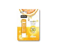 Sence Balsamo per labbra alla vitamina C con LSF30, vitamina E e olio d'oliva, vegan beauty lip balm, rossetto cosmetico per labbra secche, per uomini e donne, confezione da 2 (2 x 1 penna)