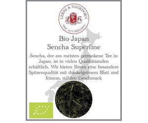 Sencha Superfine Bio Tè Giapponese 1.5 Kg Foglia Verde Scura