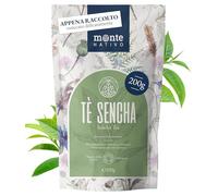 Sencha The Verde Monte Nativo (200g) - Tè Verde Sfuso - Tè Verde Sencha di Qualità Superiore - Te Regalo - Tè Alle Erbe