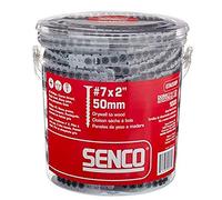 SENCO FASTENING SYSTEMS 2-Inch #7 Drywall to Wood Screws, 1,000 Ct.