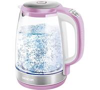 SENCOR Bollitore Elettrico a Temperatura Variabile con Luce LED Interna 2,0 L Capacità, 2200W, Rosa