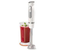 Sencor Frullatore a Immersione Professionale Extra-Silenzioso - 600W, Multifunzione con Velocità Turbo, Lame in Acciaio Inox, Accessori, Tritatutto e Frusta Elettrica - SHB 4358WH