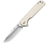 Sencut Aetheris Manico in G10 AvorioLama Satinata in 9Cr18MoVBlocco Liner