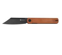 SENCUT Bronte Manico in Legno di Cuibourtia Lama Black Stonewashed 9Cr18MoV SA08E