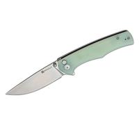 SENCUT Crowley Manico in G10 Naturale Lama in D2 Stonewashed S21012-1