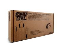 SCRATCH COVER - Kit di riparazione per ciclo di graffi e abrasioni per immersioni di fruste, ammortizzatori, reggisella per adulti, unisex, colore: nero
