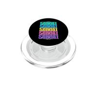 Sendai City anni '90 Retro Giappone Estetica anni '80 Sendai PopSockets PopGrip per MagSafe