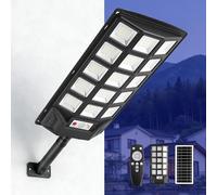 SENDALE Lampade solari da 800 W per esterni, lampade solari con telecomando, 6500 K, luce solare da strada, al crepuscolo fino all'alba, IP66, per giardini, garage Marca
