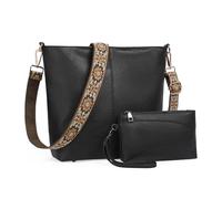 SENDEFN Borsa Tracolla Donna, Borsa da Donna in Pelle, Set di Borse a Tracolla Morbide, Borsa a Tracolla con Cinturino Largo Regolabile e Staccabile