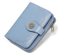 SENDEFN Portafoglio Donna Piccolo, Portafogli Donna Bifold Piccola con Blocco Rfid e Tasca Portamonete con Cerniera