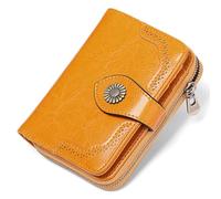 SENDEFN Portafoglio Donna Piccolo, Portafogli Donna Bifold Piccola con Blocco Rfid e Tasca Portamonete con Cerniera
