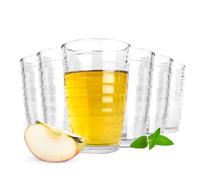 Sendez 6 bicchieri da 320 ml con struttura, bicchieri da cocktail