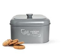 Sendez Scatola in metallo per biscotti con coperchio Contenitore per la conservazione