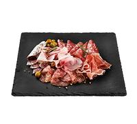 Sendez® Set di piatti in ardesia, 45 x 30 cm, 2 - 12 pezzi (2 TLG.)