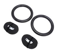 SENECESLI Anelli per Esercizi con Cinghie capacità 300 kg da Palestra per Allenamento Fisico Completo ABS + Poliestere 2 Pezzi per Allenarsi Ovunque