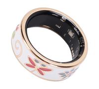 SENECESLI Anello Intelligente, Anello Sanitario con Artigianato di Smalto, IP68 Impermeabile, Supporta (7 ID: 17,3 mm/0.68in, circonferenza: 54,3)