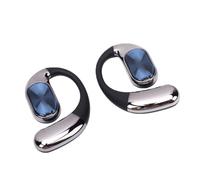 SENECESLI Auricolari Bluetooth a Orecchio Aperto, Cuffie Bluetooth 6.0 Wireless con Design a Doppia Piega con IPX5 Resistenti All'acqua, Resistenti Al Sudore, per Correre, Lavorare, Sport, (BLACK)