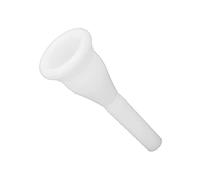 SENECESLI Bocchino per Corno Francese, Bocchino per Strumenti in ABS Bianco MT23 per Principianti Professionisti con Design Confortevole, Innocuo e Non Tossico