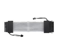 SENECESLI Cavo di Prolunga ARGB con Design a Rete a Doppia estremità per Scheda Madre, Cavo di Alimentazione RGB Colorato, Alimentatore di Sincronizzazione per PC Gamer, Kit di Estensione RGB