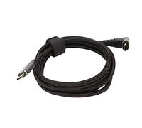 SENECESLI Cavo USB C Ad Angolo Retto per Steam Deck, Cavo USB C da 90 Gradi a USB C, PD100W Tipo C 3.1 Gen2 USB C Cavo di Ricarica Rapida per Steam Deck, Supporta 4K 60Hz, Nylon (150 cm)