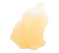 SENECESLI Crystal Stone Cat, Happy Symbol Hand - Gatto Intagliata Aspetto Dolce Luce Dimensione Compatta Look Lucido per la Decorazione della Scrivania dell'ufficio (Tipo 3)