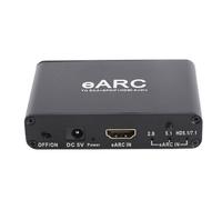 SENECESLI Estrattore Audio EARC, Adattatore ARC HDMI, Convertitore Audio EARC in Extrattore Audio HDMI/Optical / 3,5 Mm, per L'amplificatore di Altoparlanti della TV a system Audio
