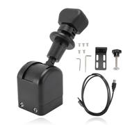 SENECESLI Freno a Mano USB per PC, per Giochi ATS per ETS2, per G27, G29, G920, G923, per T300 T300RS T GT, Gioco di Corse per PC Freno a Mano USB