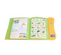 SENECESLI Impara il Libro Sonoro con 3 modalità di Apprendimento, Stimola la curiosità e Ideale per i Bambini di età Superiore a 3 Anni, Materiale Plastico (ORANGE)