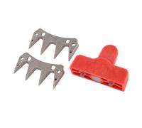 SENECESLI Lama delle Forbici di Lana, un Taglio Preciso Efficiente e Versatile Efficiente del Foglio di Sostituzione del Taglio di Pecore a 4 Denti per le Capre