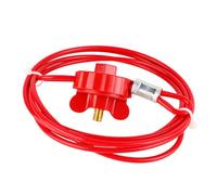 SENECESLI Lucchetto per Valvola a Cavo, Lucchetto per Cavo di Sicurezza per Valvola Industriale Multiforo con Meccanismo Autobloccante e Lunghezza Regolabile, per Apparecchiature di Manutenzione