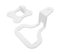 SENECESLI Mensola Mobile in Metallo con Montaggio a Parete per (WHITE) | Supporto a Parete per Altoparlante WiiM Sound, Angolo Regolabile, Montaggio Frontale Nascosto, con Hardware di Montaggio