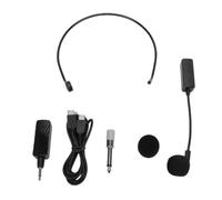 SENECESLI Microfono Headset Wireless, Microfono Archetto 2.4G Wireless for Presentazioni, Lezioni, Conferenze, Fitness, Spettacoli Dal