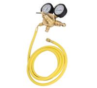 SENECESLI Misuratore di Prova della Pressione di Azoto, Facile Monitoraggio Facile Controllo Flessibile Regolatore del Misuratore di Pressione dell'Azoto Ad Alta Precisione Ottone Sicuro per la