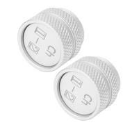 SENECESLI PAYA in Ingresso Bobina, Controllo del Registratore Ad Alta Durezza della Maniglia di Ingresso Regolabile con Texture Sottile Compatta per Il Giocatore di Bobina (2PCS)