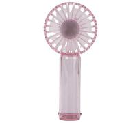 SENECESLI Piccola Ventola a Mano, 3 velocità Mini Portatile -fan Pancia (PINK)