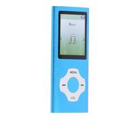 SENECESLI Player MP3 Portatile, Ultra Slim1,8 Pollici a Colori Schermo MP3, qualità del Suono Senza Perdita di Hifi, Piccola Scheda di Memoria da 32 GB, Lettore Musicale per lo Studio (BLUE)