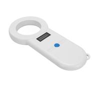 SENECESLI Scanner per Microchip PET, Scanner per Lettore di Chip Ricaricabile 134.2kHz, Lettore di Chip con Visualizzazione dello Schermo LCD, Lettore ID Chip per Animali Domestici di