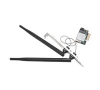 SENECESLI Scheda di Rete 5G 2.4G 5G 867Mbps Dual Band PCIEx1 Interfaccia BT4.0 Scheda Adattatore WiFi, Compatibile con 7/8/10, Ideale per L'uso in Ufficio Domestico (Antenna non staccabile)