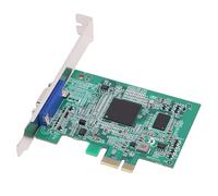 SENECESLI Scheda Grafica PCIe, Scheda Video VGA Computer Desktop Basso Consumo Energetico Nessun Driver Richiesto Plug and Play, Supporto Risoluzione 1920x1080 per compatibilità