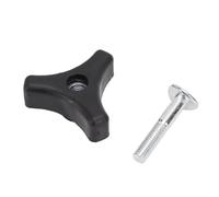 SENECESLI Set Pomelli per Impugnatura del Tosaerba, Kit Bulloni e Viti per Pomello con Impugnatura Triangolare, Hardware di Ricambio da 5 Pezzi, con Design Facile da Serrare a Mano, per Accessori