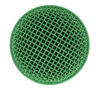 SENECESLI Sostituzione della Griglia Microfera, Resistente all'impatto Compatto Incorporato in Schiuma Microfono Microfono Grilla a Prova di SM58S per SM58S (GREEN)