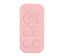 SENECESLI Telecomando a Scorrimento, Auto -registrazione Wireless 9 Tasti Ricaricabili Non Ritardo Smartphone Control di Controllo Remoto Bluetoot Turner per Rotazione della Pagina (PINK)