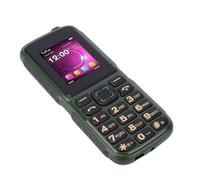 SENECESLI Telefono Robusto 2G, Telefono Sbloccato per Anziani, Schermo a Colori da 1,8 Pollici, Cellulare con Tasti Grandi con MP3, FM, Libro Elettronico, Calendario, Sveglia, (Green)