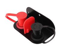 SENECESLI Terminali Batteria Remoti, Kit di Riposizionamento Terminale Batteria con Coperture Impermeabili, per UTV ATV Auto Camion RV Trattore Tosaerba Barca