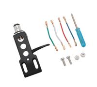 SENECESLI Testa Fono Universale in Lega di Alluminio Riproduzione Musicale più Pulita, Compatibile con Vari Giradischi, Include Cavi di Collegamento Facile Installazione, Ideale per gli