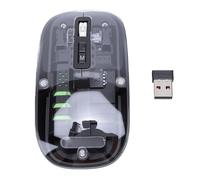 SENECESLI Traduzione in Tempo Reale con Voce Mouse AI in 120 Lingue per | DPI Regolabile, Bluetooth 5.0, Mouse Wireless da 2,4 GHz Supporta la Digitazione Vocale, Portata Senza Ritardi di 10 Metri,