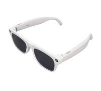SENECESLI Translation Smart Glasses, Occhiali Bluetooth con Altoparlante a Orecchio Aperto, Chiamate Senza Mani e Audio, Assistente Vocale per il Business dei Viaggi Sportivi e L'uso (WHITE)