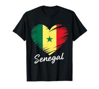 Senegal Bandiera Senegalese Orgoglio Maglietta