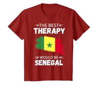 Senegal vintage La migliore terapia sarebbe il Senegal Maglietta