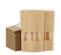 SENENQU 200 Pezzi 12x20cm Sacchetti Alimenti Richiudibili